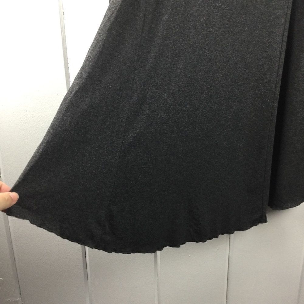 Zara Collection Gray Long Sleeve High Low Top M - Picture 13 of 16